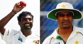 Ganguly ropes in Waqar, Murali to coach Bengal's youngsters