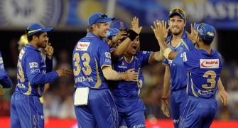 IPL PHOTOS: Veteran Tambe 'tricks' Rajasthan to unlikely victory