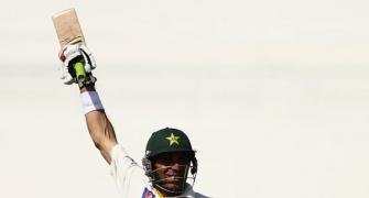 Milestone for Misbah, Pakistan sniff victory
