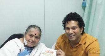 Look who received the first copy of Tendulkar's autobiography