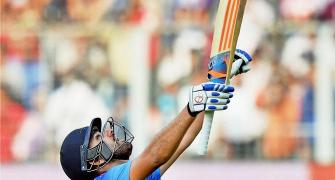 Dhoni leads praise as congratulations pour in for Rohit's 'sheer class'