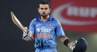 Kohli's unbeaten hundred helps India complete 5-0 series sweep