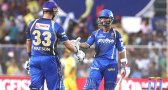 IPL: Watson, Rahane help leaders Rajasthan thrash Chennai