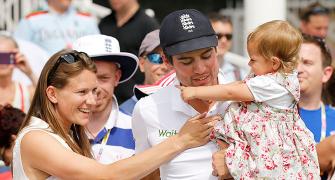 I said I wouldn't cry but maybe I might at some stage: Cook