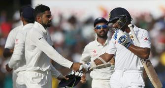 PHOTOS: India vs SL, 2nd Test, Day 4