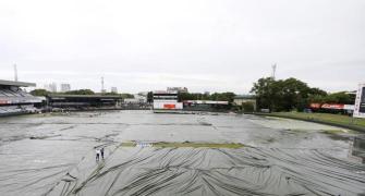 Rain ruins Day 1 of third Test, India 50-2