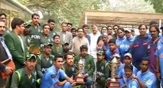 India's physically challenged team win T20 series against Pak