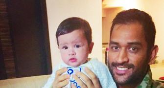 Break from cricket will help my daughter recognise me, says Dhoni