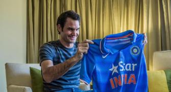 WC Diary: Federer bleeds blue for Team India