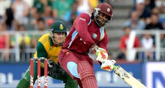 Du Plessis heroics in vain as West Indies win run-fest