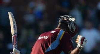 Russell blasts Windies to one-wicket win