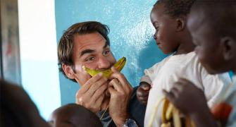 Charity drive: Federer inaugurates 81st pre-school in Malawi