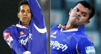 IPL fixing: Sreesanth, Chandila and Chavan cleared