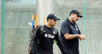 Dhoni doesn't want 'anybody' to fill in as coach!