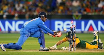 India go from butterfingers to electric-heels in the field