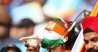 Are you superstitious during an India game?