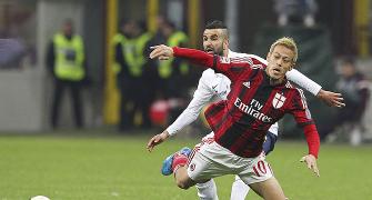Serie A: Milan held by lowly Verona; Eto'o scores
