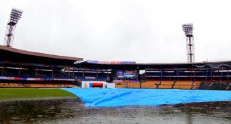 Rain plays spoilsport again as Day 3 of Bangalore Test washed out