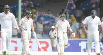 Herath thwarts Aussies after Smith, Marsh tons