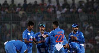 PHOTOS: Rohit shines as India crush Bangladesh in Asia Cup opener
