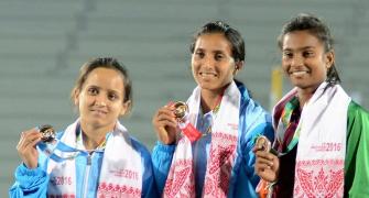 South Asian Games: India win five athletics gold on Day 1