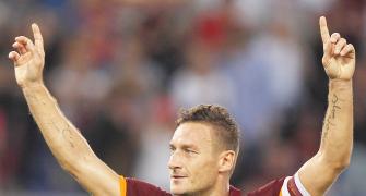 I'm playing on for two years, says 39-year-old Totti