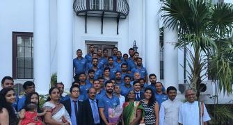 PICS: Indian team attends a special event in Kingston