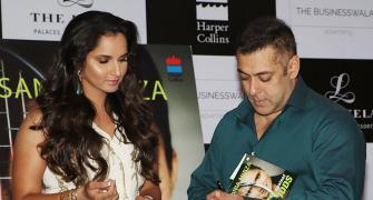PICS: Salman Khan launches Sania Mirza's autobiography