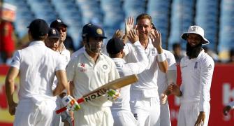 PHOTOS: India dominate before late wickets boost England