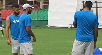 PHOTOS: Kohli and his men hit the nets ahead of New Zealand series