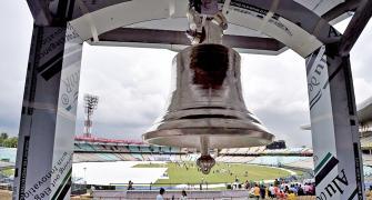 Eden Gardens gets its bell before second Test