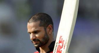 Dhawan felt sad over not being part of the Indian team