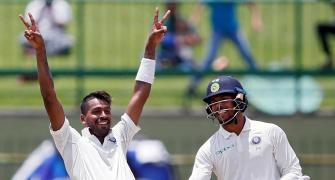 PHOTOS: Pandya, Kuldeep put India on course for series whitewash