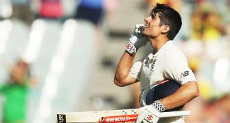 PHOTOS, 4th Ashes Test: Cook grabs ton as England savour rare dominance