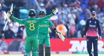 PHOTOS: Pakistan thrash England to storm into Champions Trophy final