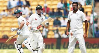 Australia content having batted entire day, says Renshaw