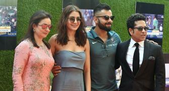 Team India, Virat-Anushka, Big B grace Sachin movie premiere