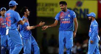PHOTOS: Dominant India crush Australia in rain-hit T20 match