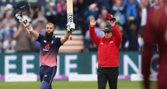 Ali smashes century as England beat West Indies