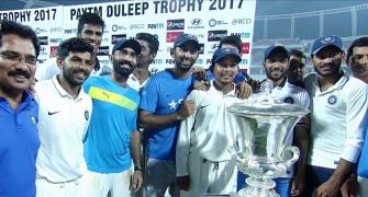 Duleep Trophy: Washington guides India Red to title triumph