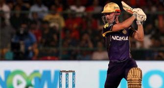 IPL PHOTOS: Lynn lifts KKR to win as RCB's poor run continues