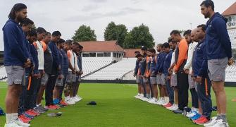 PIX: Team India mourn Wadekar's death