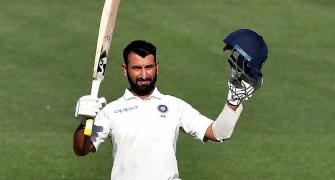 PHOTOS: Pujara rescues India with fighting century