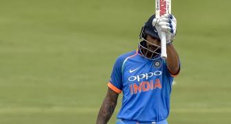 Dhawan first Indian to score ton in 100th ODI