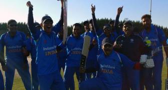PHOTOS: Malik shines as India outclass Pakistan in Blind World Cup