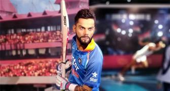 Kohli's wax statue unveiled at Lord's
