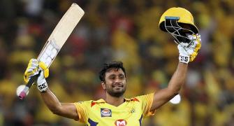 Rayudu declares IPL final as his last game