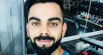 Injured Kohli 'can't do weights yet but can run'