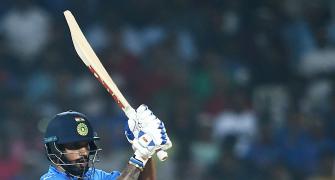 T20s: Dhawan takes centre stage as India sweep Windies