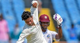 Kuldeep Yadav: From wicket-less at Lords to five-wickets at Rajkot